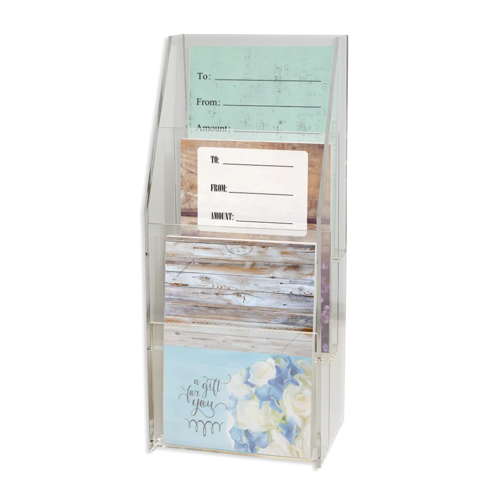 3 Tier Backer Display Stand