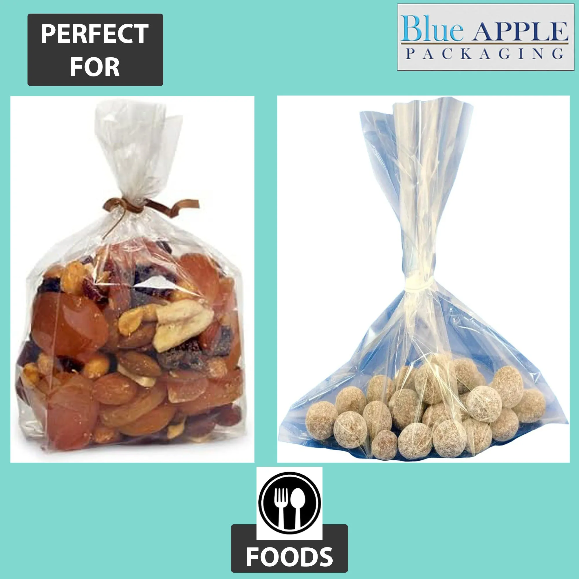 5.75X7.75 inches Polypropylene Bags 1.5 Mil Clear Flat