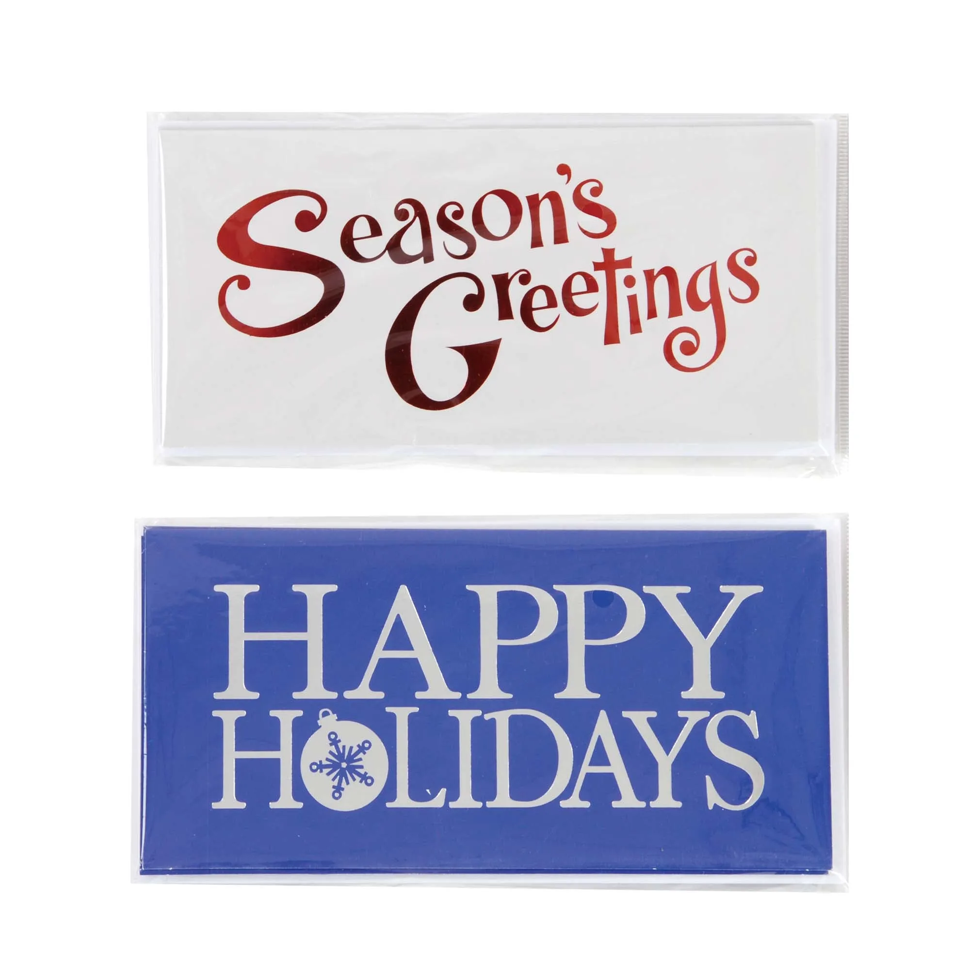 6Ct Gift Card/Money Holders With Hot Stamping  3.5" X 7.25", 2 Assortments , 4 Assortment