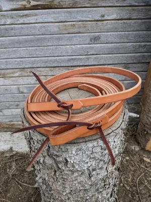 7.5ft Leather Split Reins