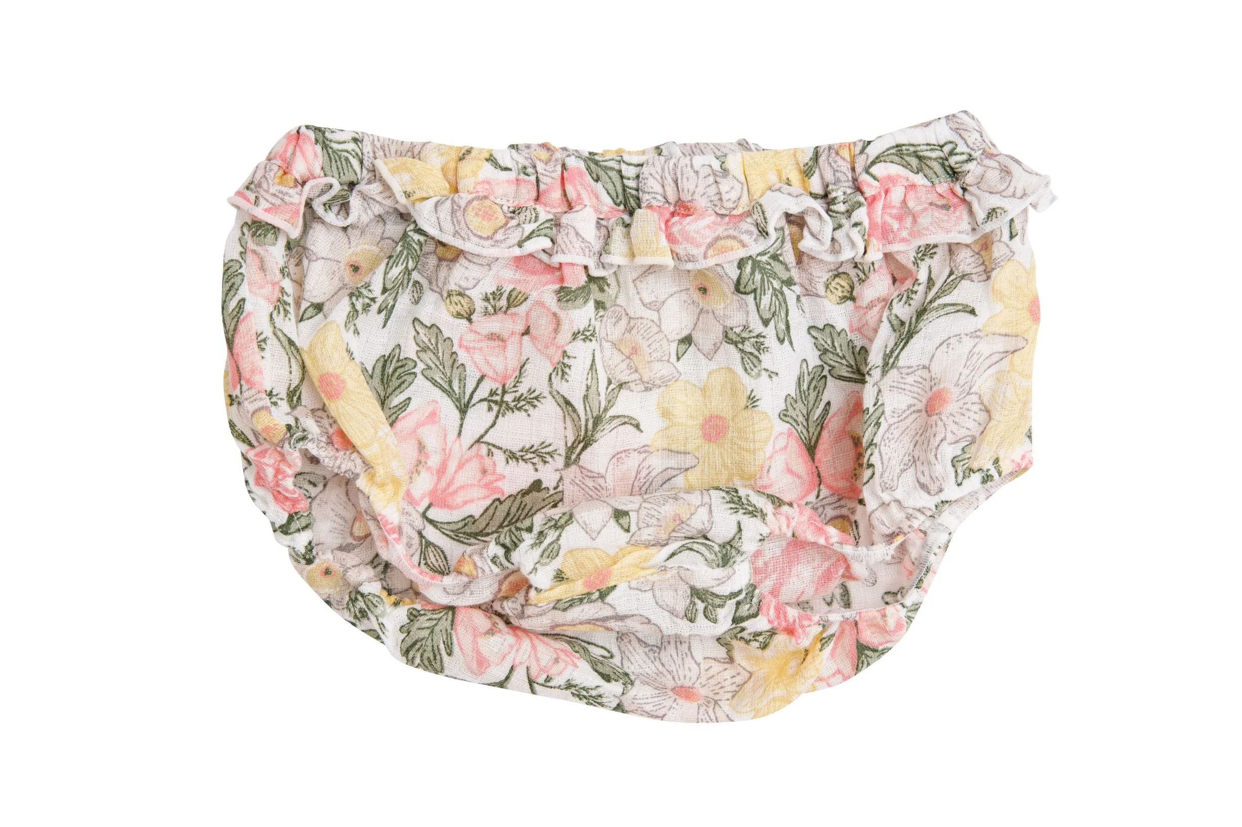 Angel Dear Traditional Floral Muslin Dress