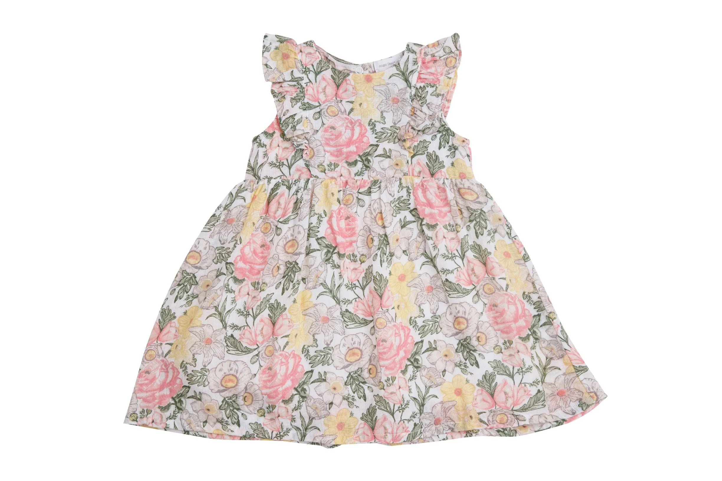 Angel Dear Traditional Floral Muslin Dress