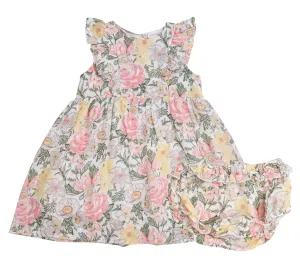 Angel Dear Traditional Floral Muslin Dress