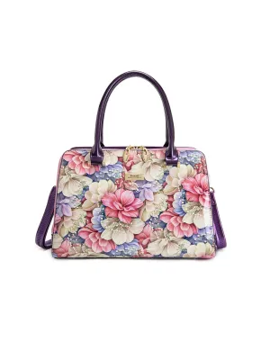 ANGELIQUE GRIP HANDLE LEATHER BAG-SN57-0343*