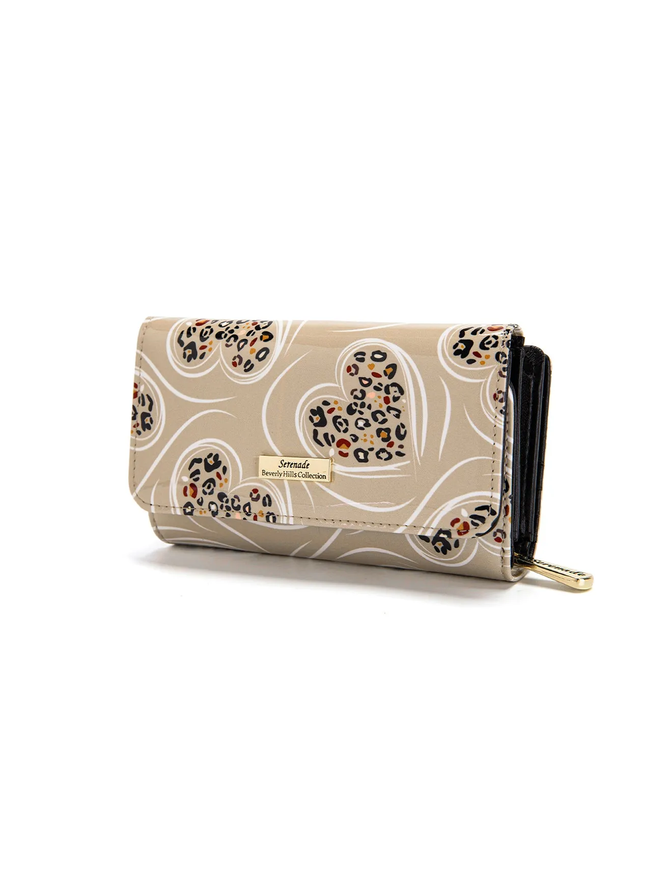APHRODITE MED LEATHER RFID WALLET- WSF2302-SALE
