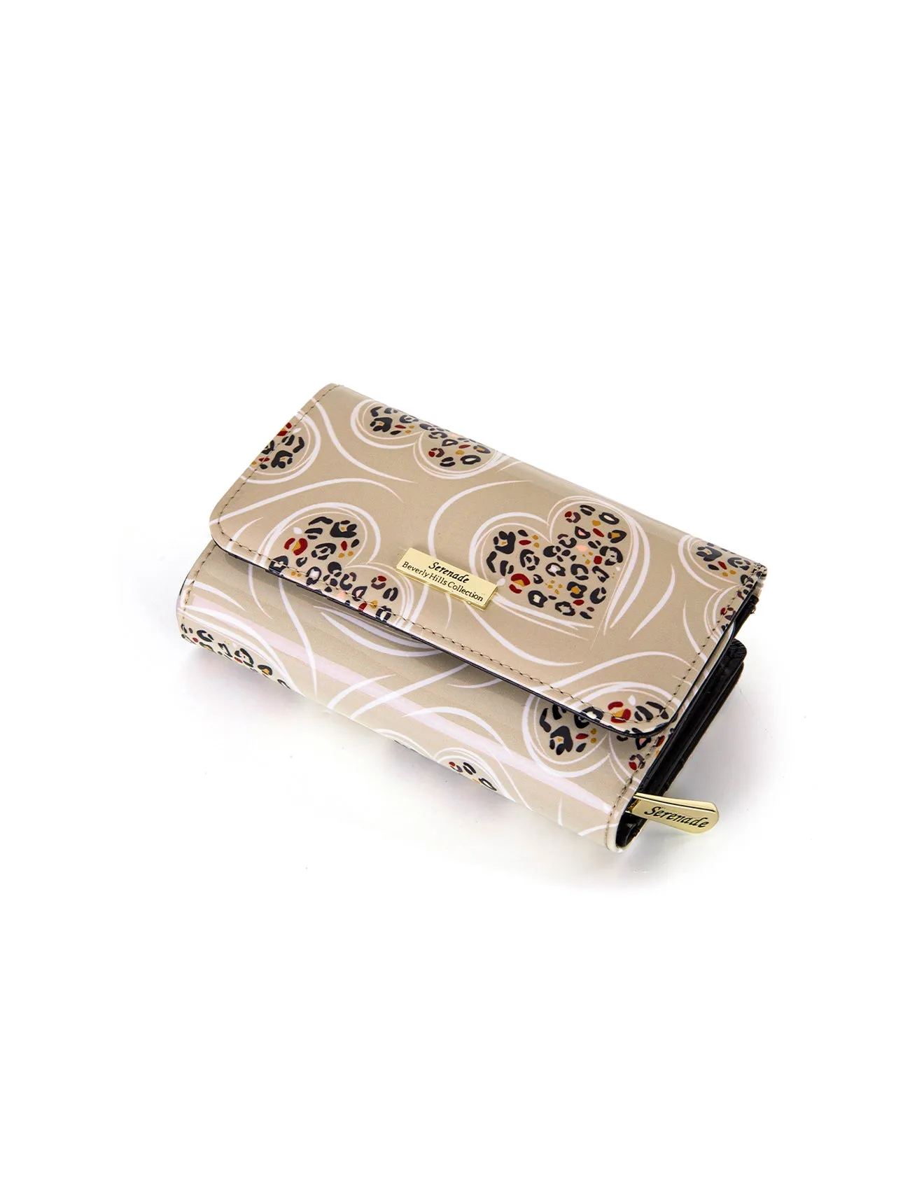 APHRODITE MED LEATHER RFID WALLET- WSF2302-SALE