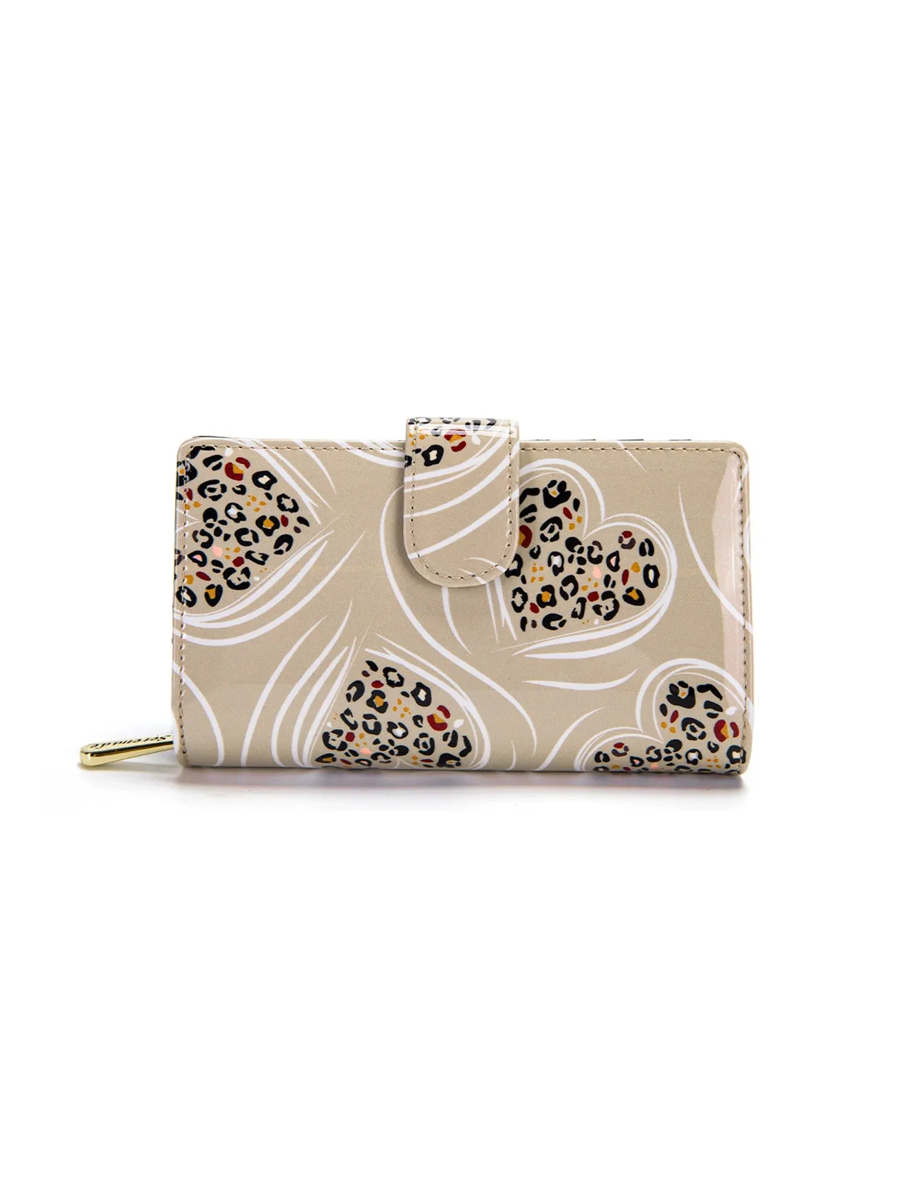 APHRODITE MED LEATHER RFID WALLET- WSF2302-SALE