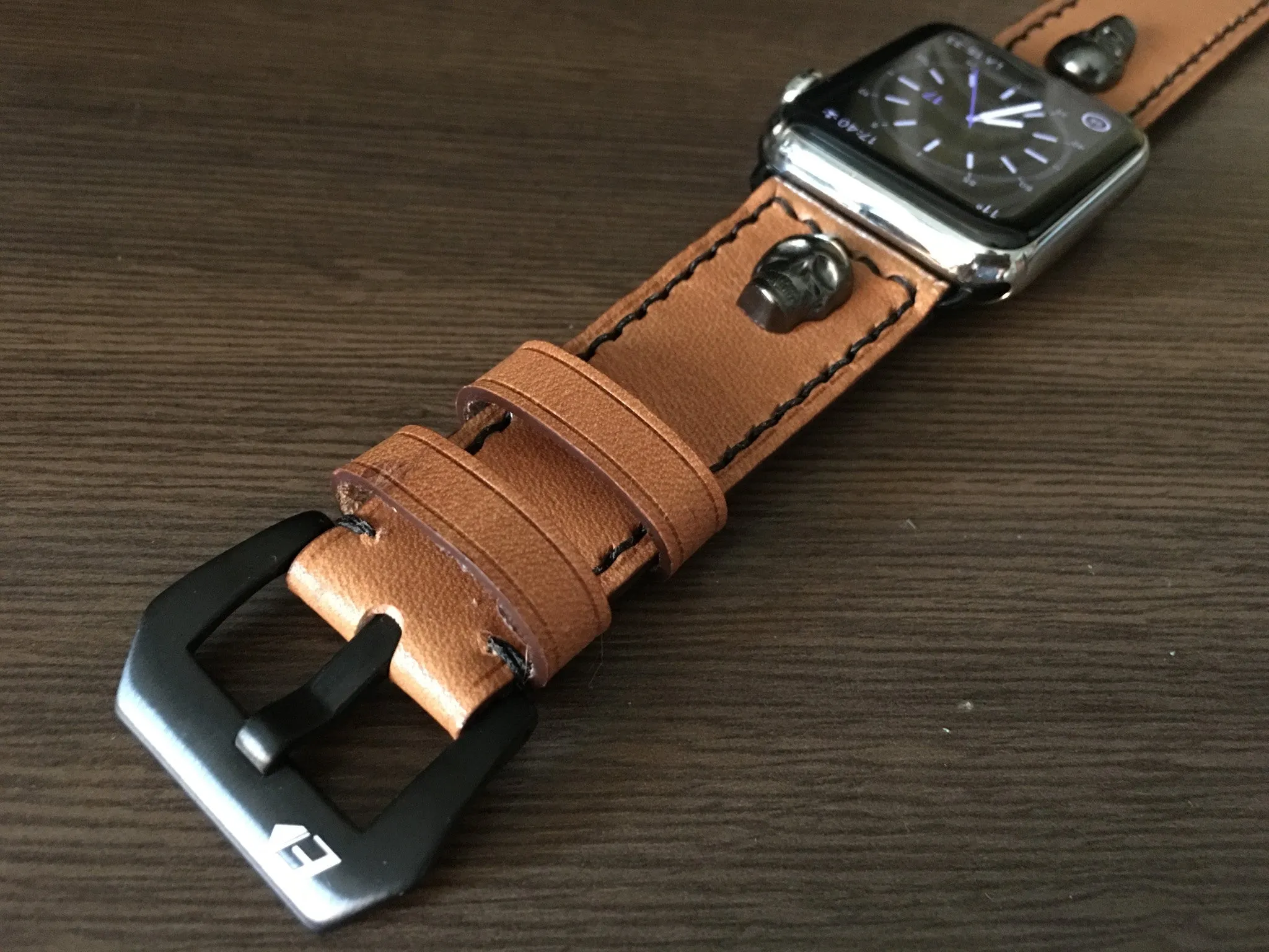 Apple Watch Band, Stylish Apple Watch Straps, Smartwatch Band, Apple Watch 45mm 41mm 44mm, Leather Watch Bands, Handmade Vegtan Leather Wristwatch Band, Gift Ideas