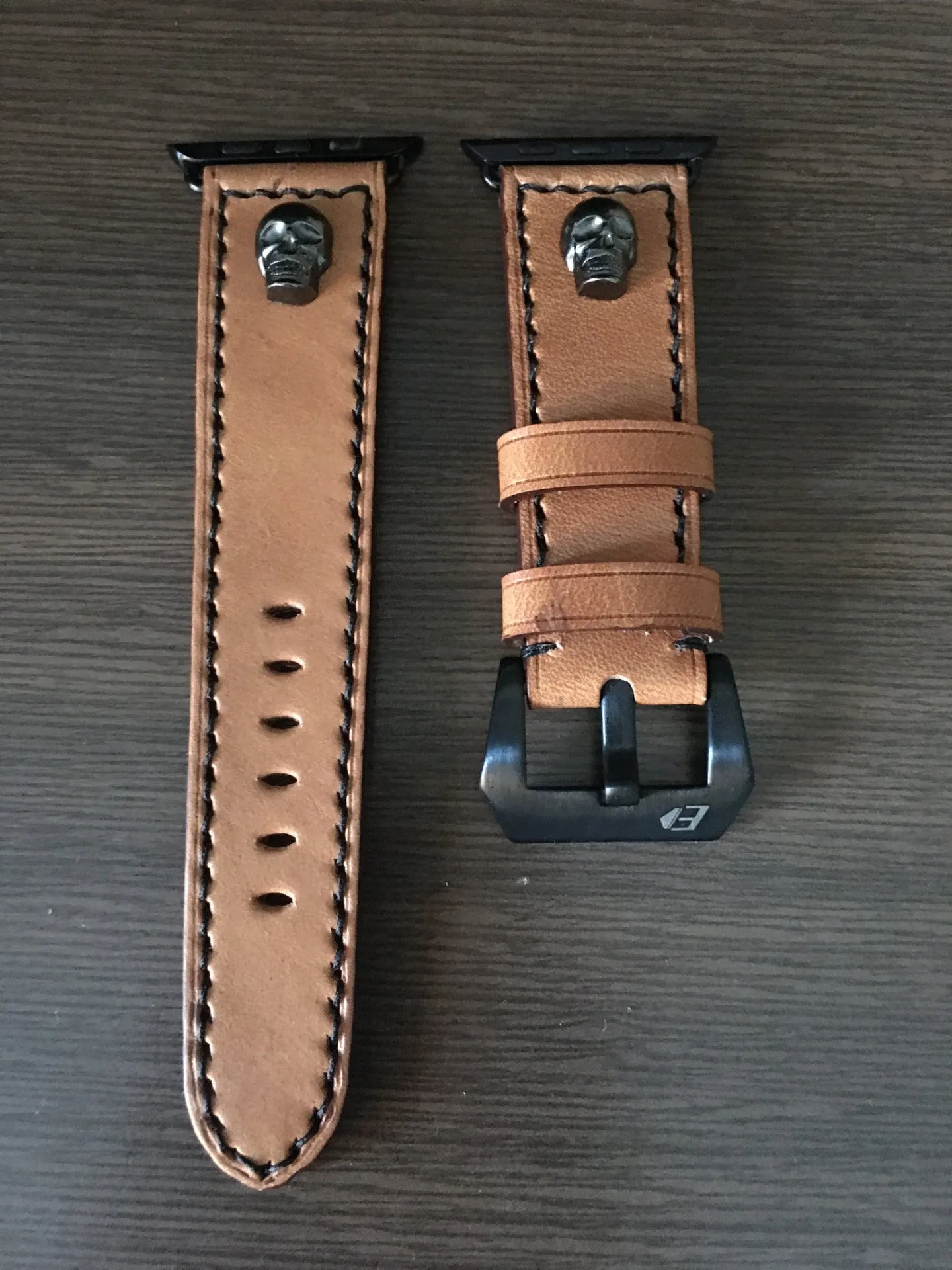 Apple Watch Band, Stylish Apple Watch Straps, Smartwatch Band, Apple Watch 45mm 41mm 44mm, Leather Watch Bands, Handmade Vegtan Leather Wristwatch Band, Gift Ideas