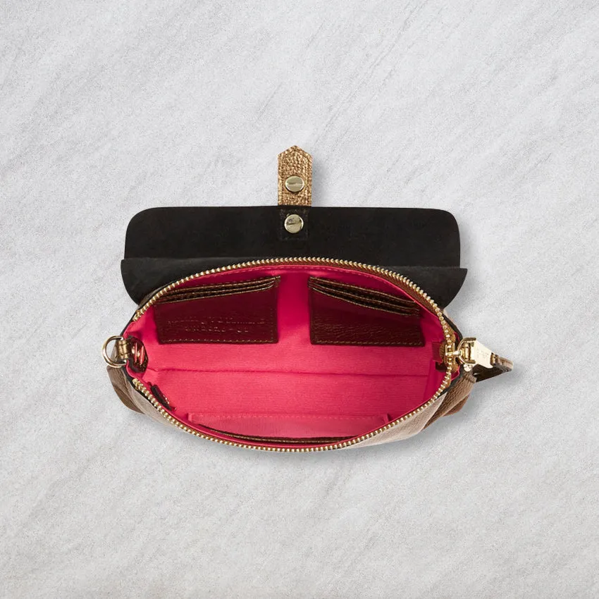 Arlington Milne Paige Wallet, Bronze