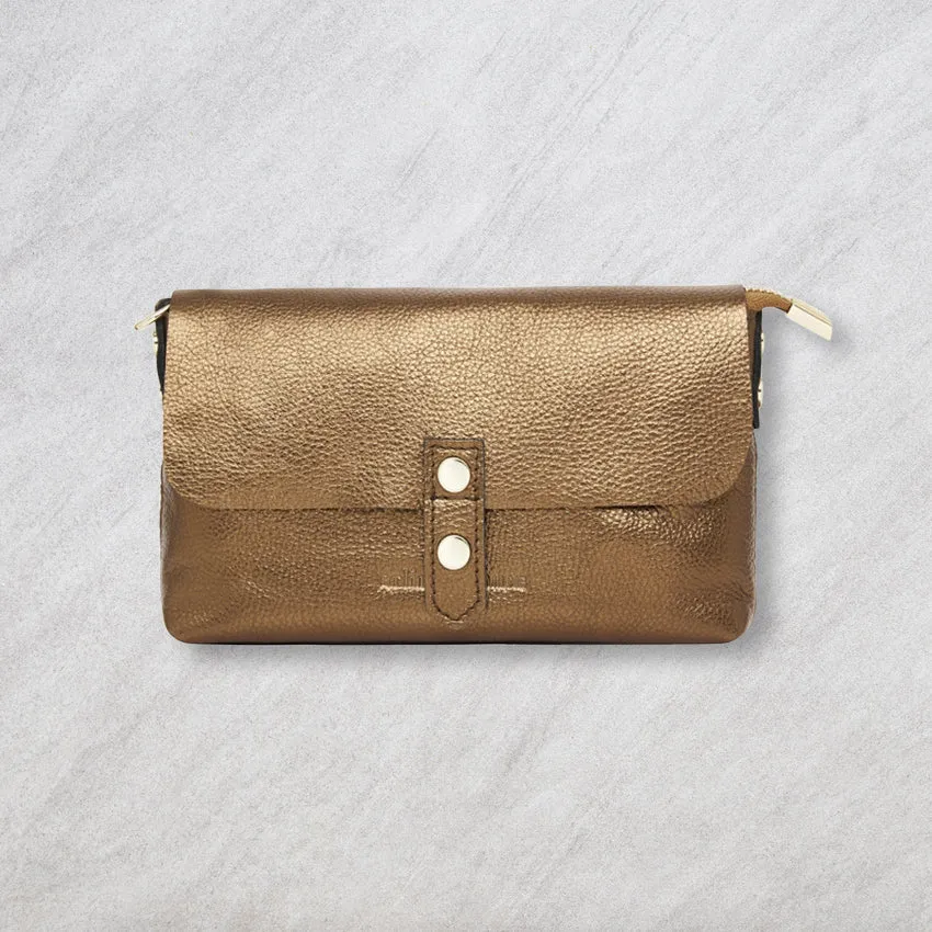 Arlington Milne Paige Wallet, Bronze