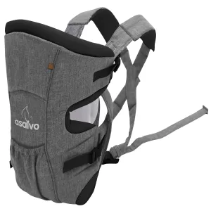 Asalvo Baby Carrier Grey Melange