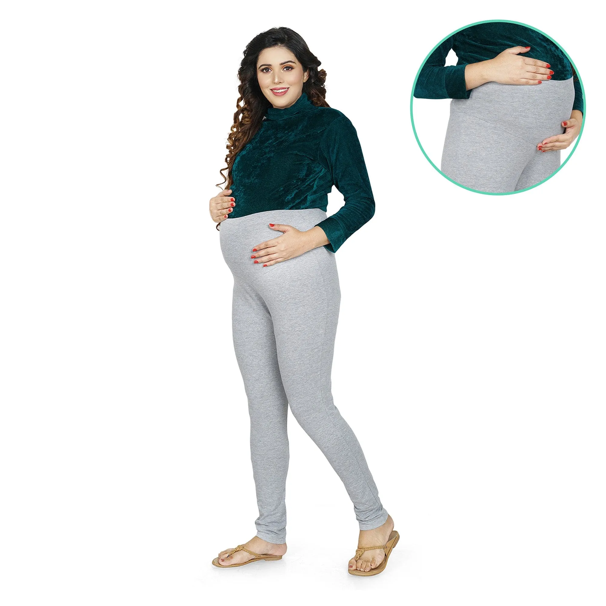 Baby Moo Pregnancy And Maternity Essentials 5 Pcs Baby Shower Gift Hamper For Mom - Blue