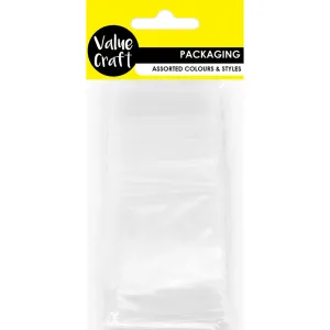 BAG ZIP LOCK BAG CLEAR 5CM X 7CM 100PC
