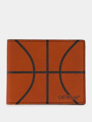 Basketball Leather Bifold Wallet