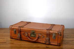BELTED LEATHER “#8.6 718” LUGGAGE