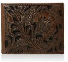 BGA3533002 Wallet Ariat Bi-Fold Floral Tooled