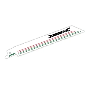 BI-METAL - 10TPI - 150MM RECIP SAW BLADES FOR DEMOLITION 5PK 244966