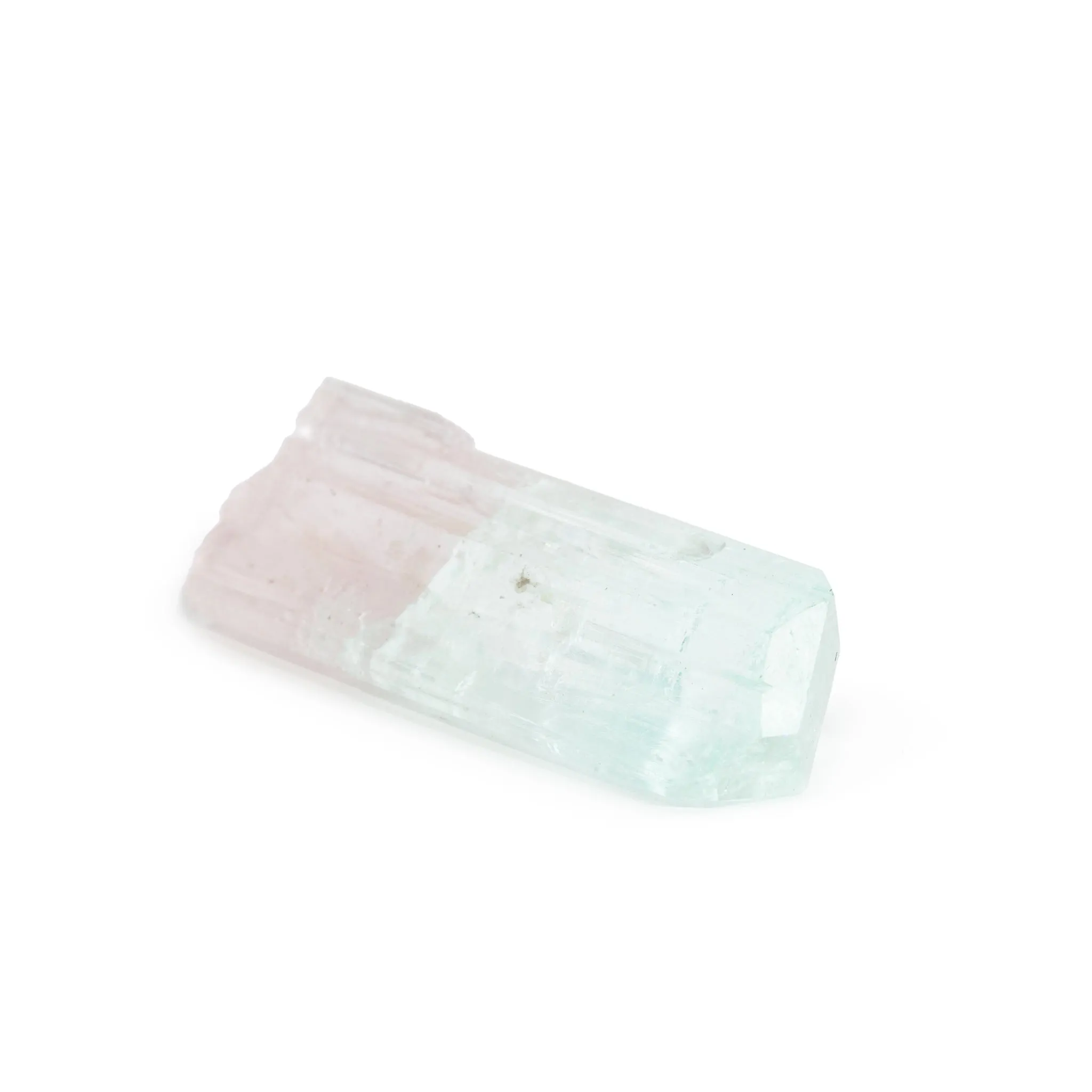 Bicolor Tourmaline 39mm 8 Gram Natural Gem Crystal