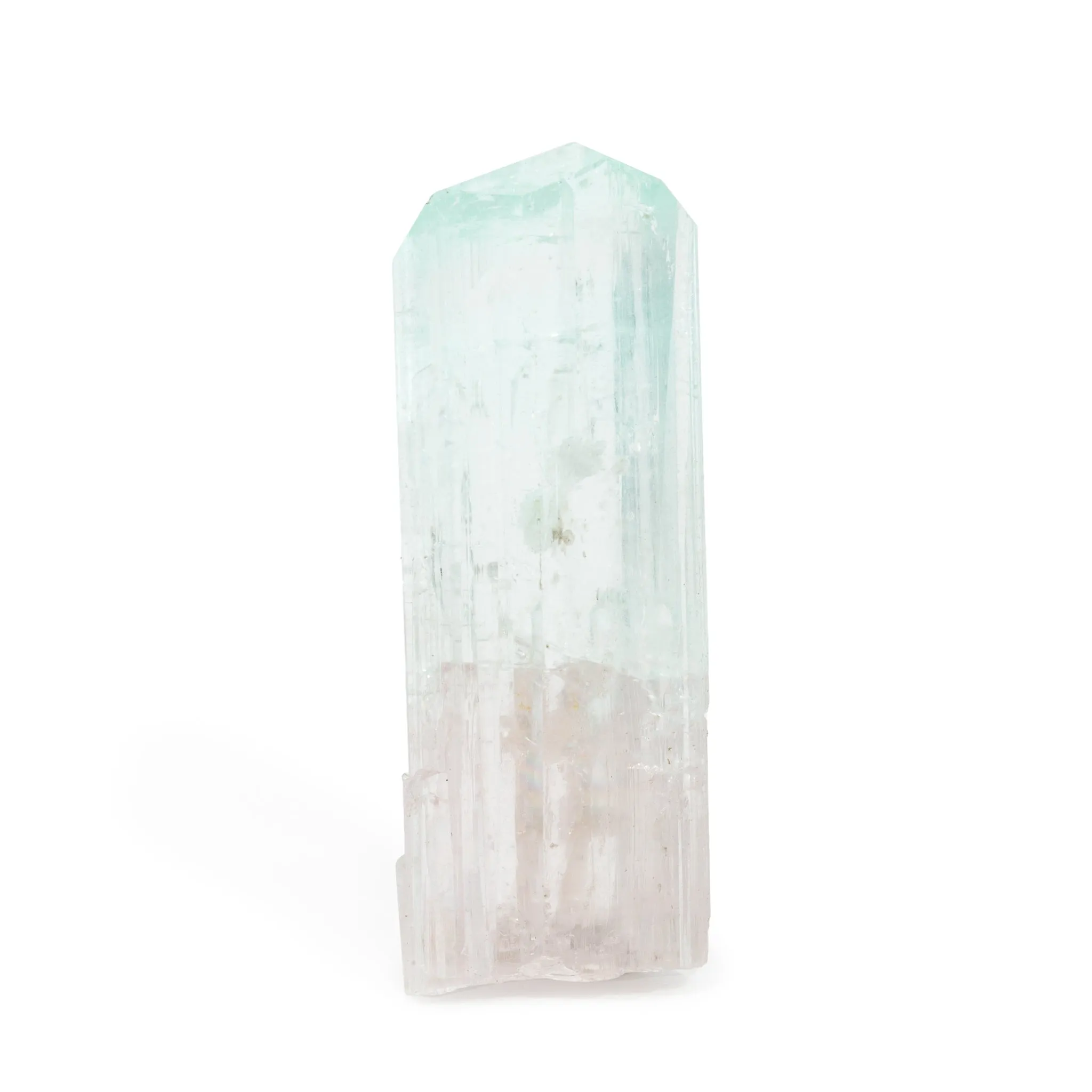 Bicolor Tourmaline 39mm 8 Gram Natural Gem Crystal