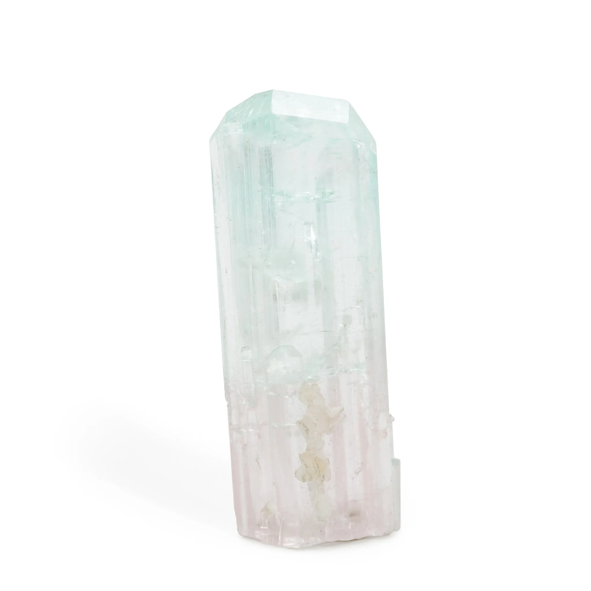 Bicolor Tourmaline 39mm 8 Gram Natural Gem Crystal