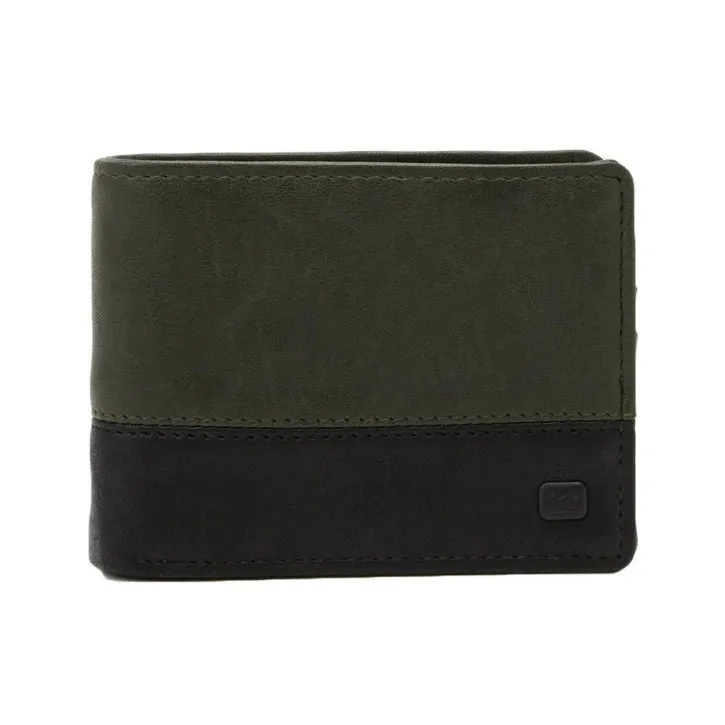 Billabong Dimension Faux Leather Bi-Fold Wallet