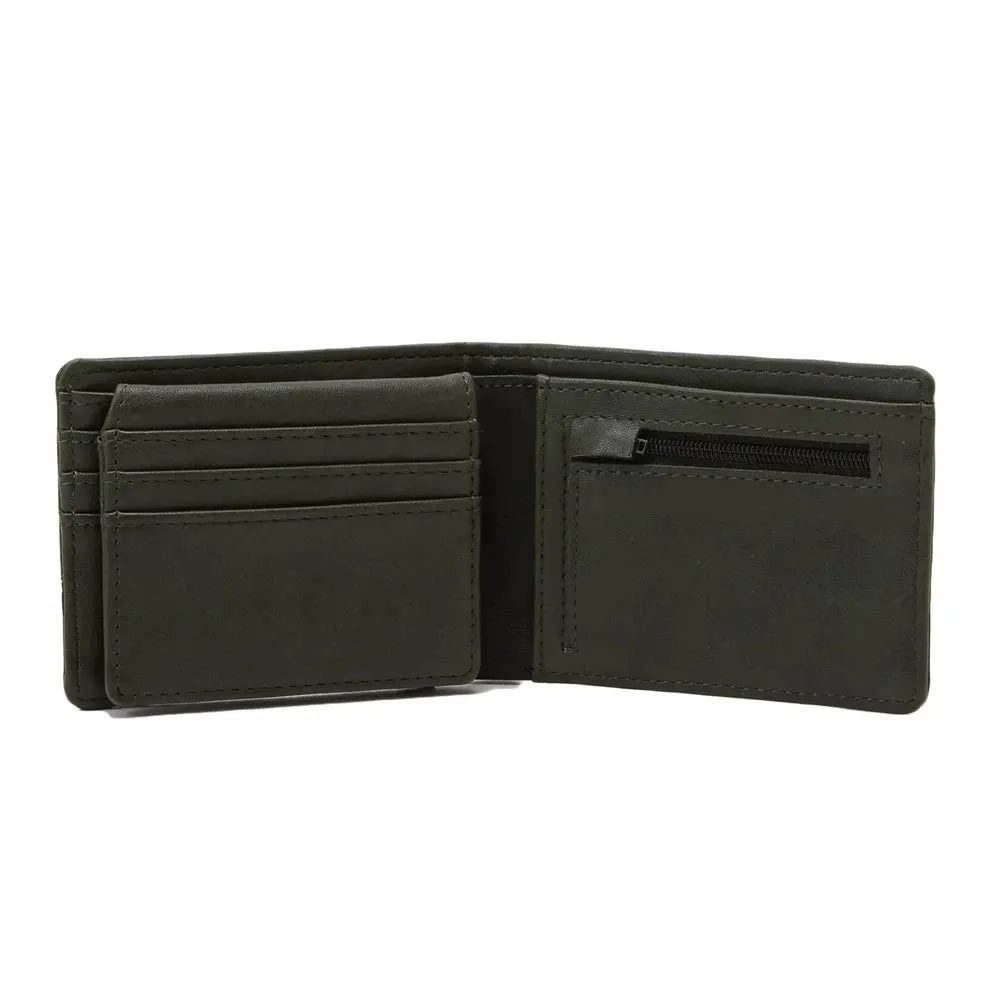 Billabong Dimension Faux Leather Bi-Fold Wallet