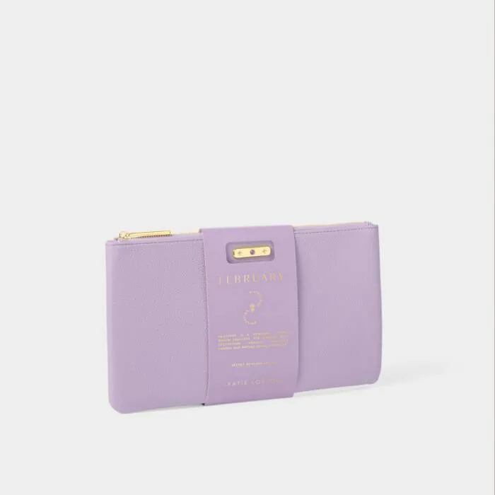 Birthstone Zipper Pouch
