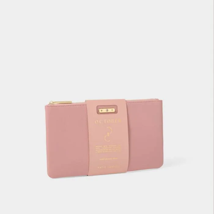 Birthstone Zipper Pouch