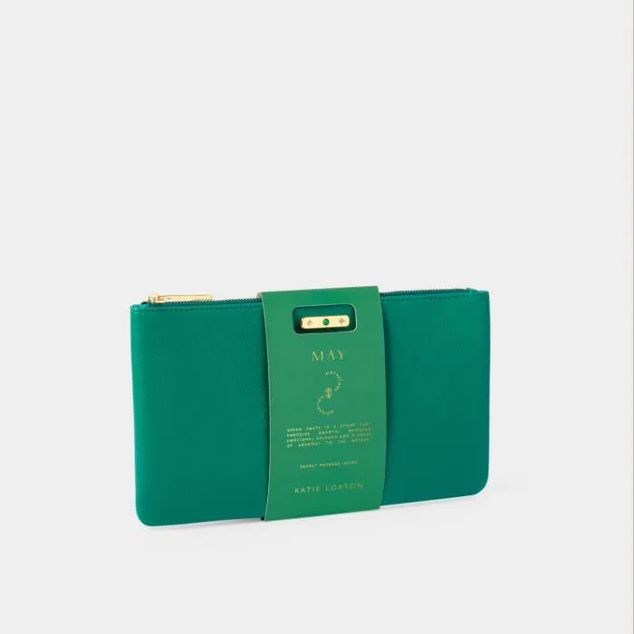 Birthstone Zipper Pouch