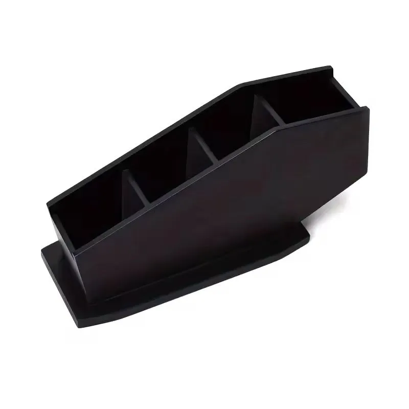 Black Gothic Coffin Shaped Desk Makeup Storage Organkser