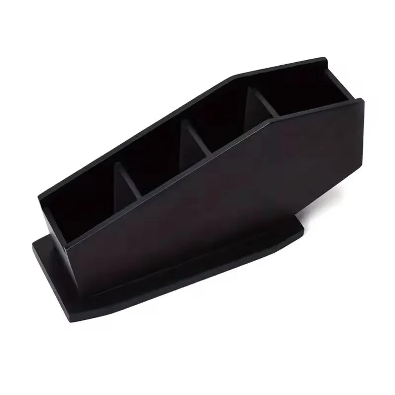 Black Gothic Coffin Shaped Desk Makeup Storage Organkser