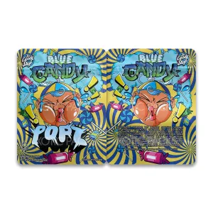 Blue Candy Popz Mylar Bag 3.5 Grams