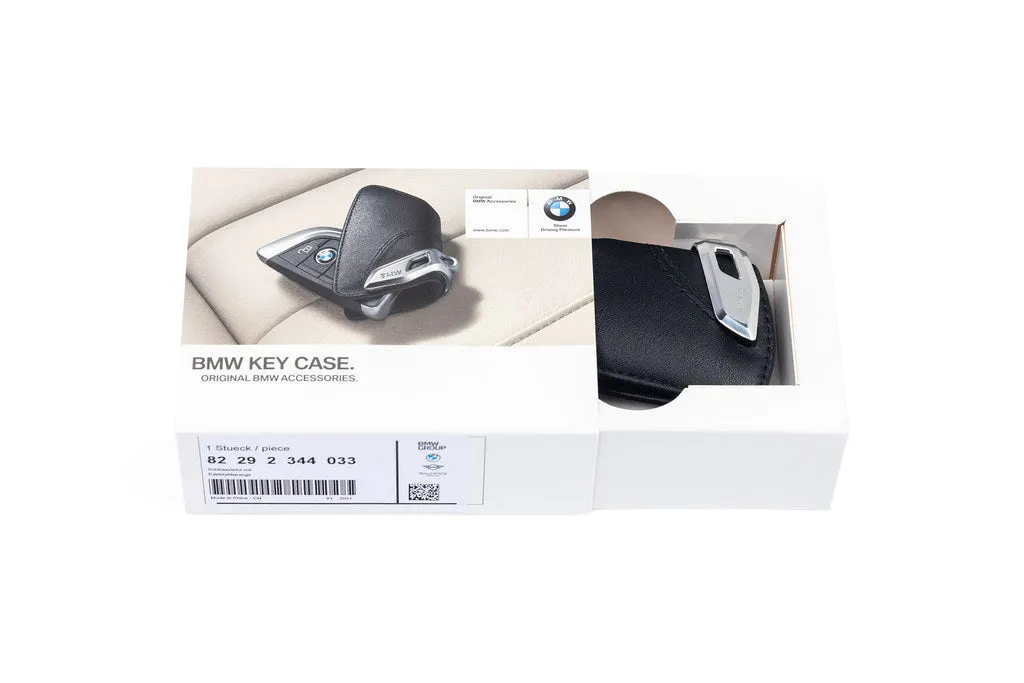 BMW Black Leather Key Case