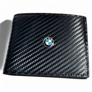 BMW Carbon Fiber Leather Wallet