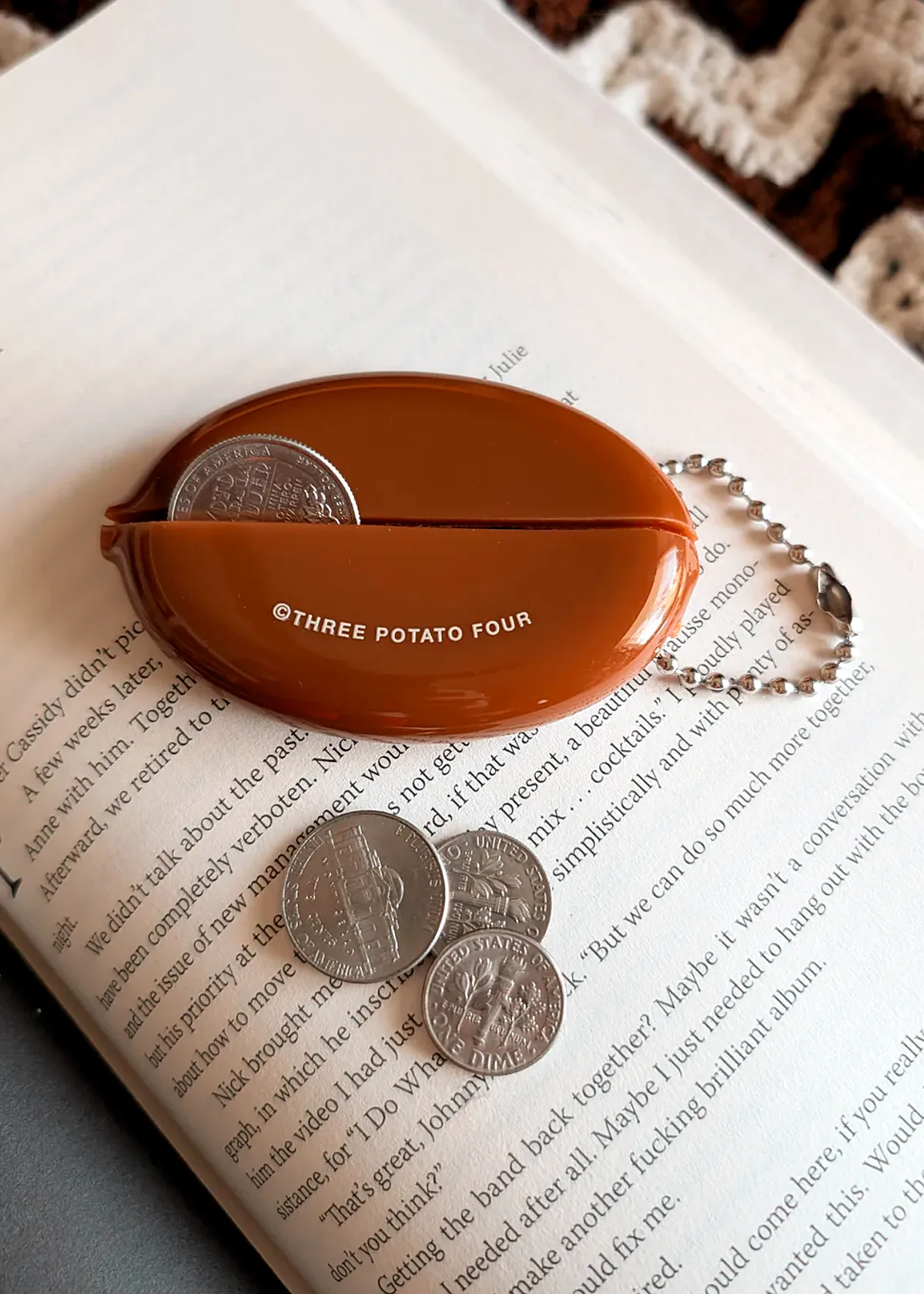 Book Money Coin Pouch