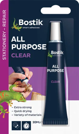 Bostik All-Purpose Clear Glue 20ml