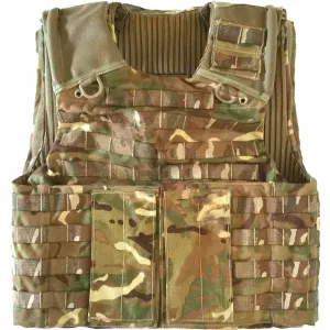 British Army MTP Osprey Mk4 Vest with Soft Body Armour