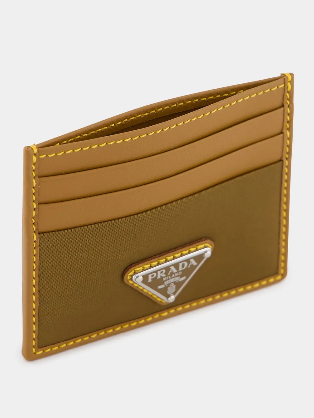 Brown Re-Nylon Card Holder
