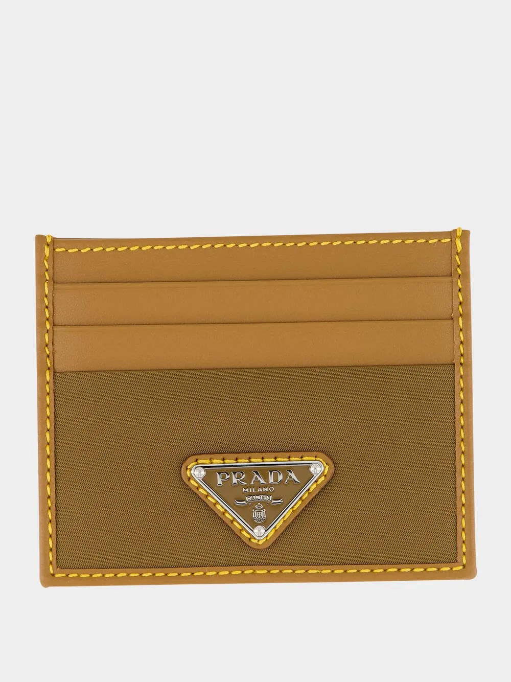 Brown Re-Nylon Card Holder