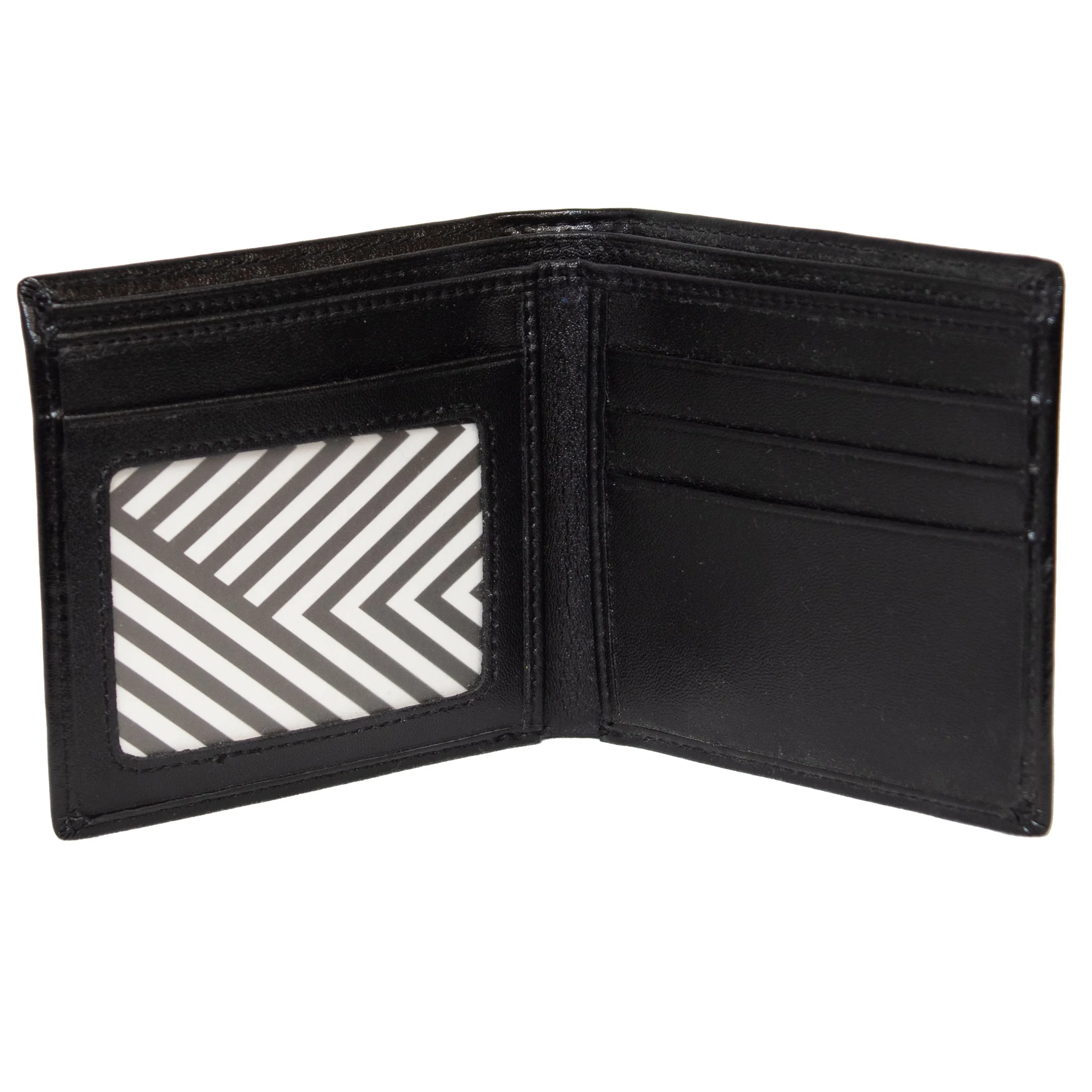 Buckle Bifold Wallet with Zipper