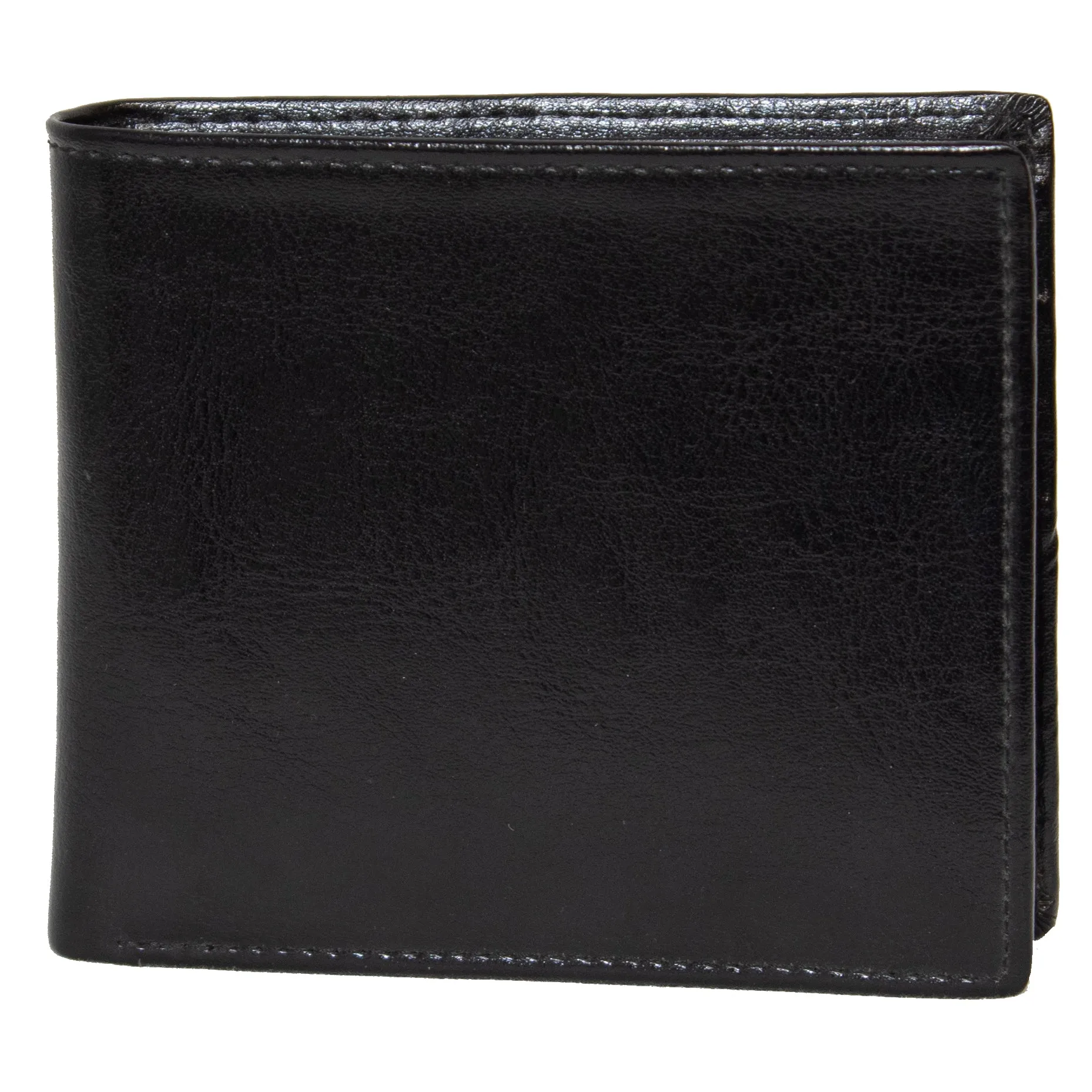 Buckle Bifold Wallet with Zipper