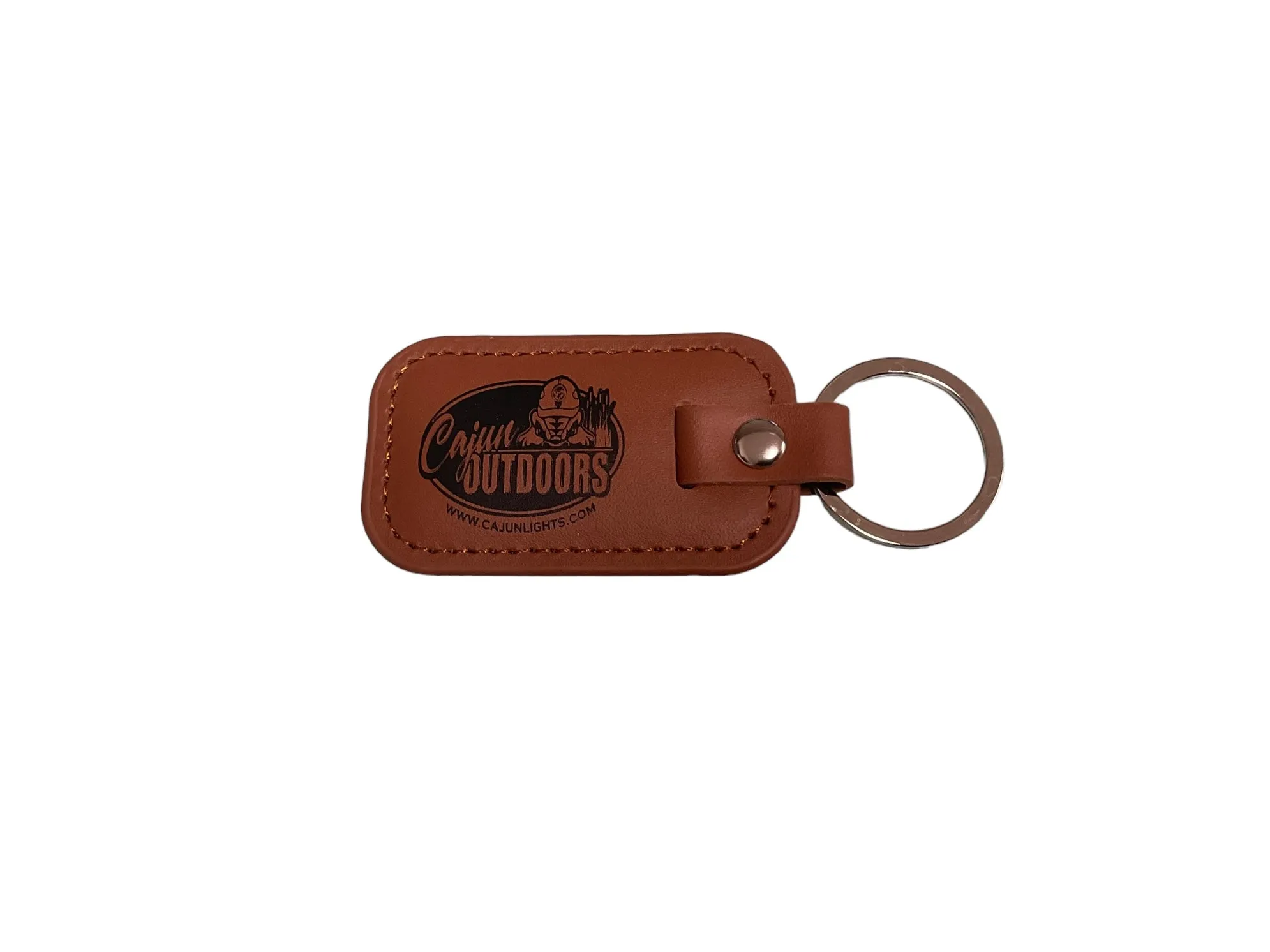 Cajun Leather Keychain