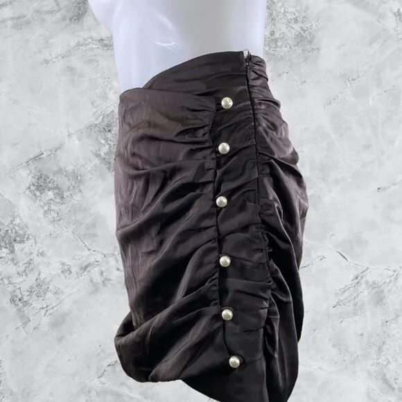 Camila Coelho Ames Mini Skirt - Black
