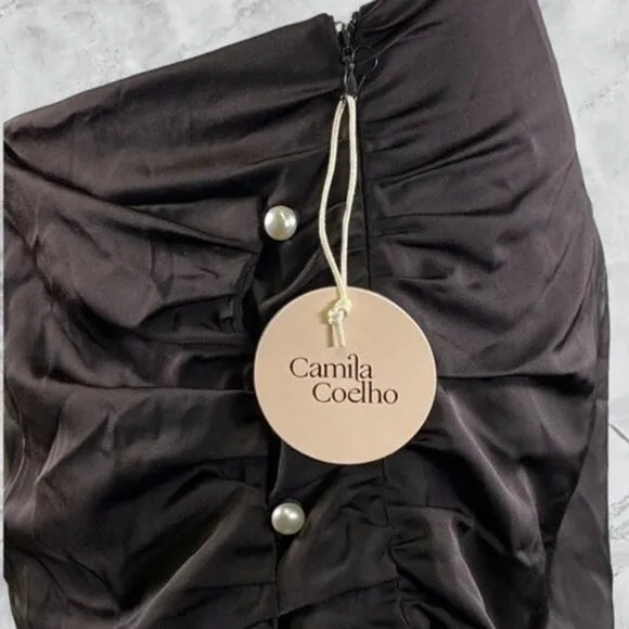 Camila Coelho Ames Mini Skirt - Black