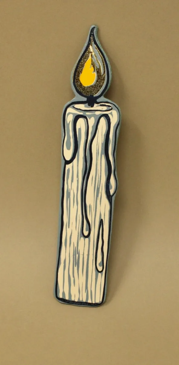 Candle Bookmark