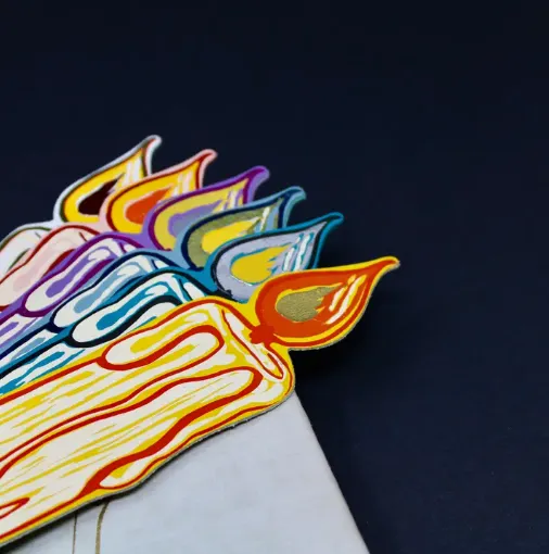 Candle Bookmark