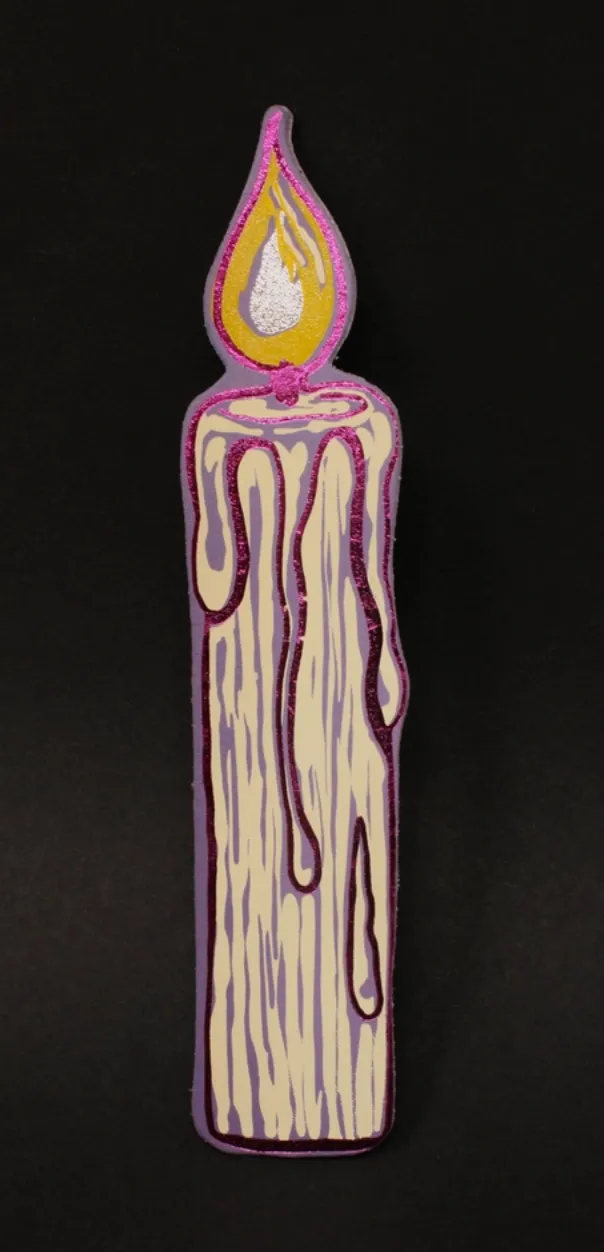 Candle Bookmark