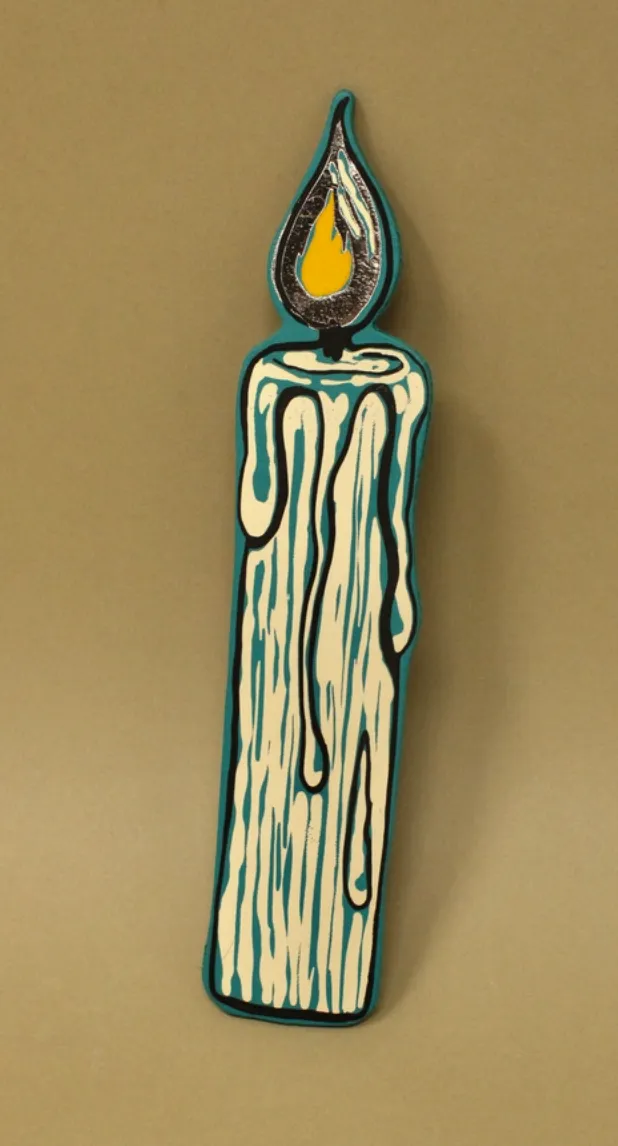 Candle Bookmark