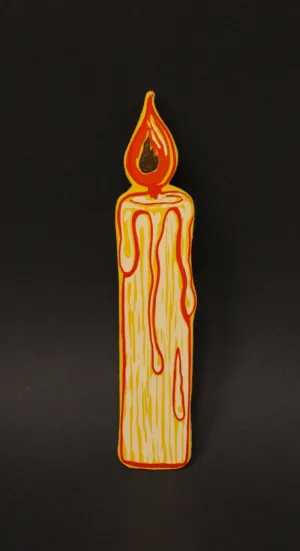 Candle Bookmark